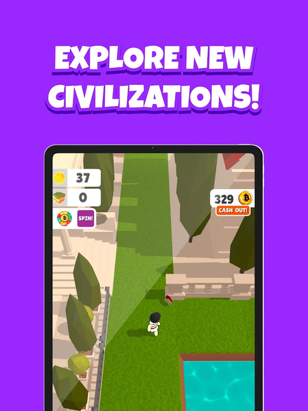 Crypto Civ: Bitcoins Rise - Image screenshot of android app