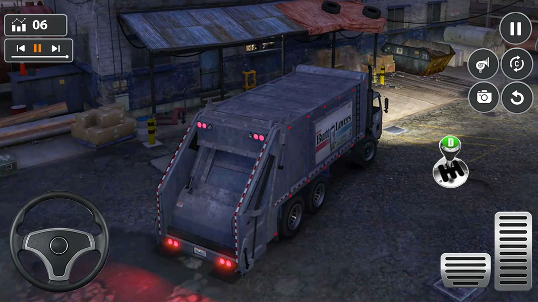 City Garbage Trash Truck Game - عکس بازی موبایلی اندروید