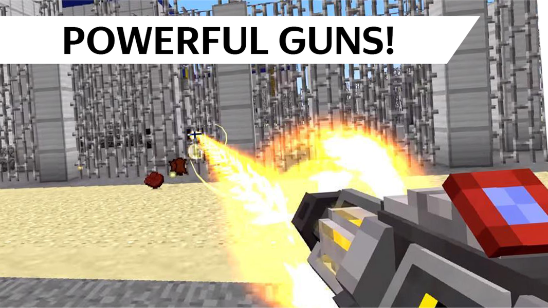 XM Guns mods for Minecraft - عکس برنامه موبایلی اندروید