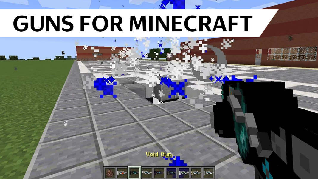 XM Guns mods for Minecraft - Image screenshot of android app