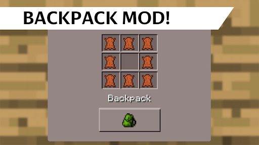 Backpacks Mod for Minecraft - Image screenshot of android app