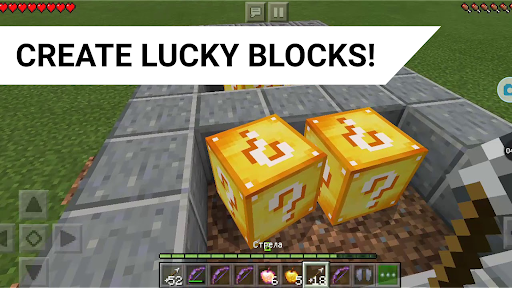 Lucky Block Mod for Minecraft - عکس برنامه موبایلی اندروید