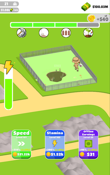 Idle Zoo - عکس بازی موبایلی اندروید