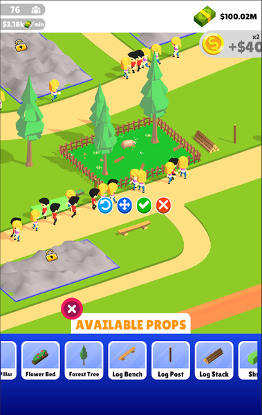 Idle Zoo - عکس بازی موبایلی اندروید