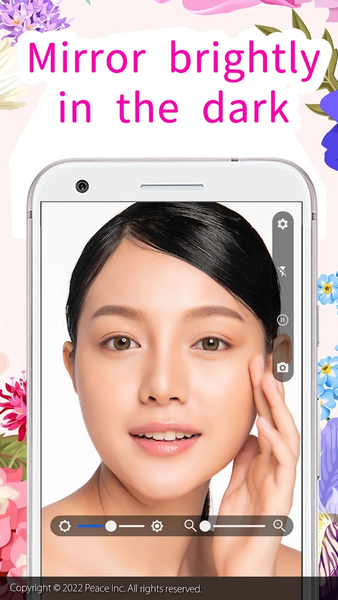 Mirror App - Check your makeup - Image screenshot of android app