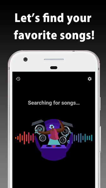 Music Recognition - Find songs - Image screenshot of android app