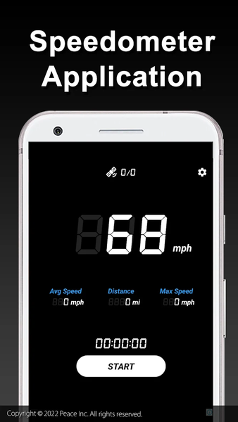 Speedometer - عکس برنامه موبایلی اندروید