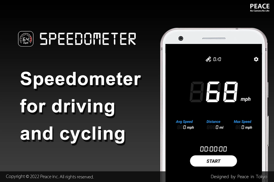 Speedometer - عکس برنامه موبایلی اندروید