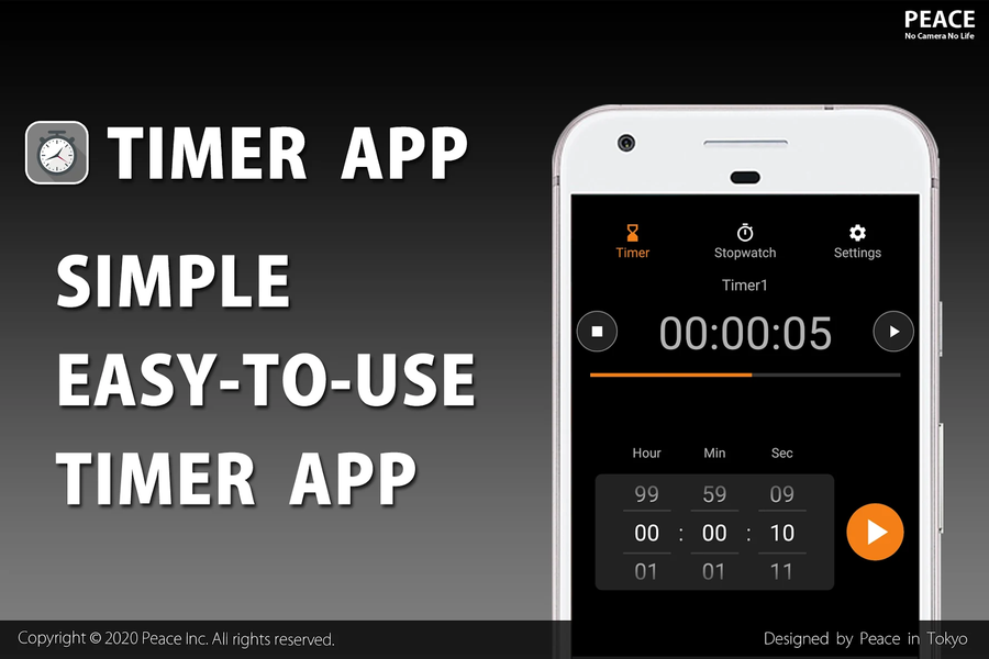 Timer & Stopwatch - Image screenshot of android app