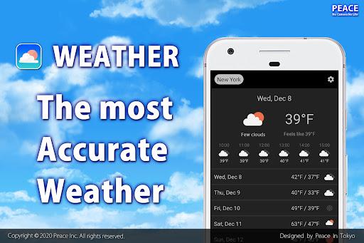 Weather Forecast - عکس برنامه موبایلی اندروید