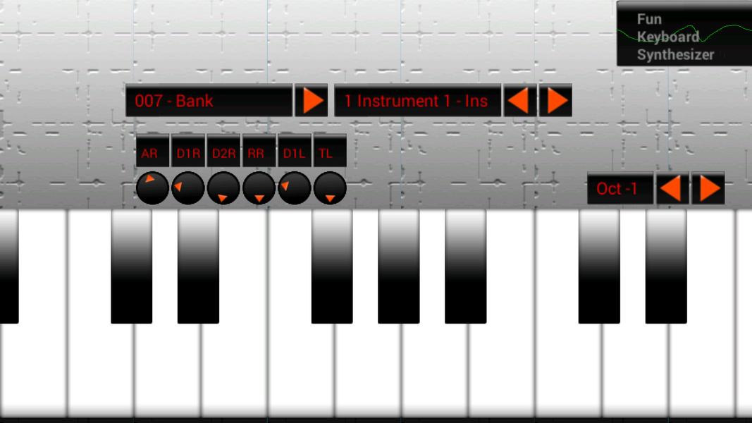 برنامه Fun Keyboard Piano Synthesizer دانلود بازار