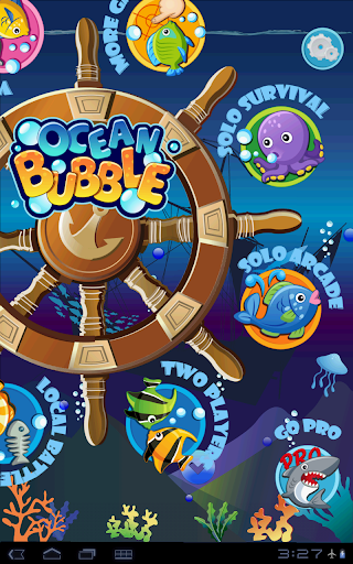 (HD) Ocean Bubble Shooter - Gameplay image of android game