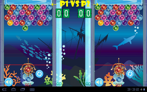 (HD) Ocean Bubble Shooter - Gameplay image of android game