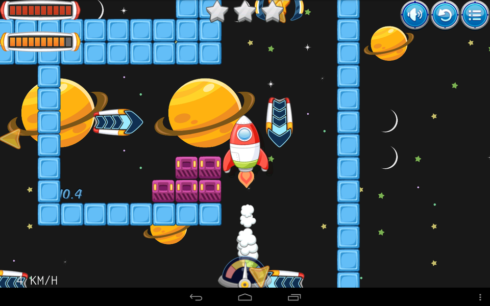 Rocket Driver - Gameplay image of android game