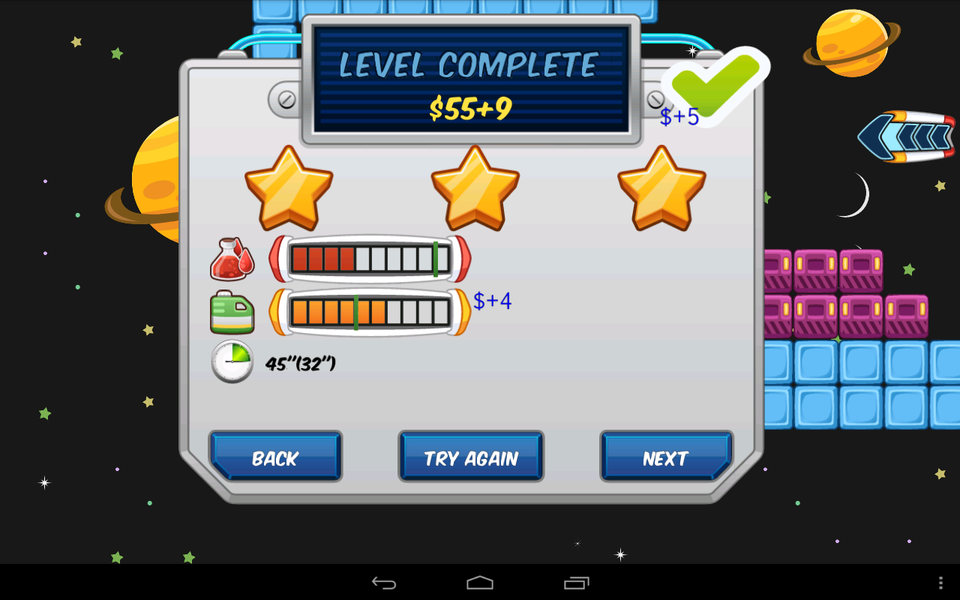 Rocket Driver - Gameplay image of android game