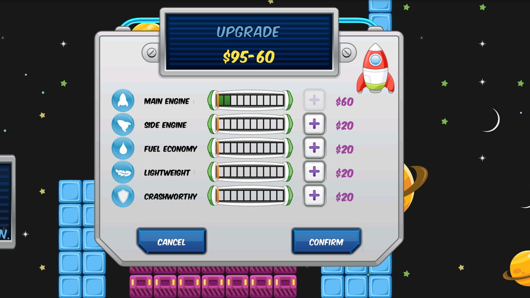 Rocket Driver - Gameplay image of android game