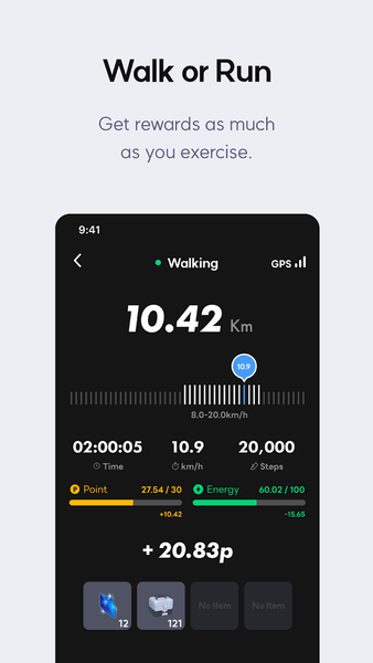 SuperWalk-Step counter&Rewards - Image screenshot of android app