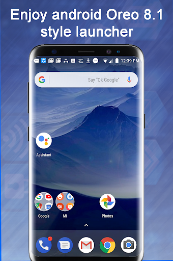 Launcher Oreo 8.1 - Image screenshot of android app