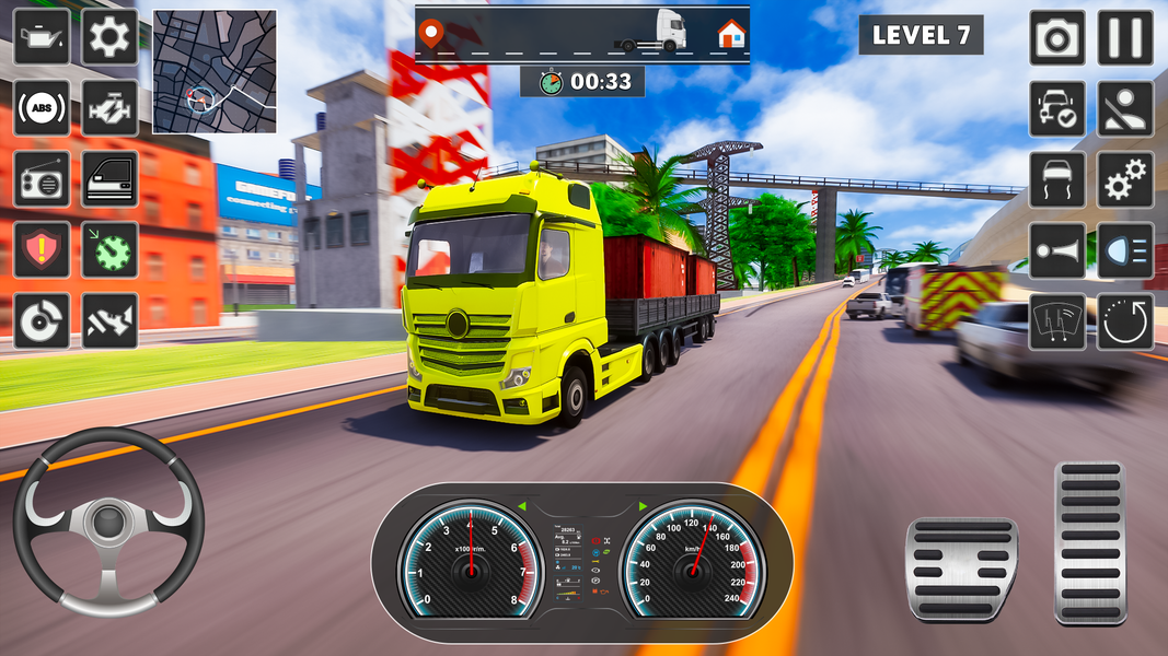 Cargo Truck Simulator Games 3D - عکس بازی موبایلی اندروید