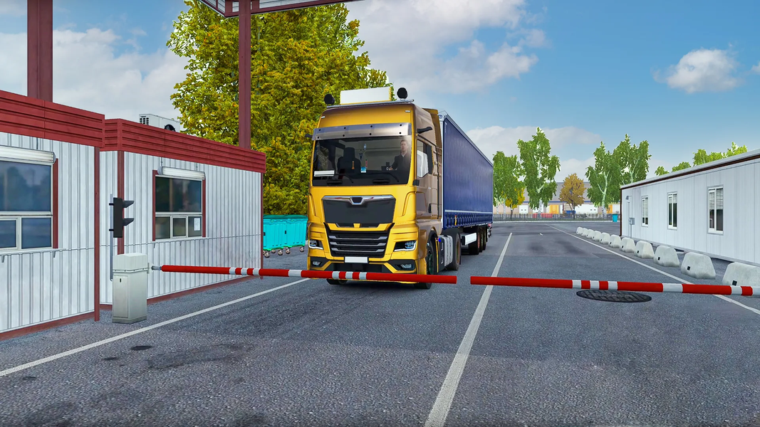 Truck Driving Simulator Games - Gameplay image of android game