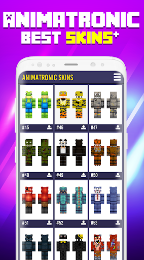 Animatronic Skins - عکس برنامه موبایلی اندروید