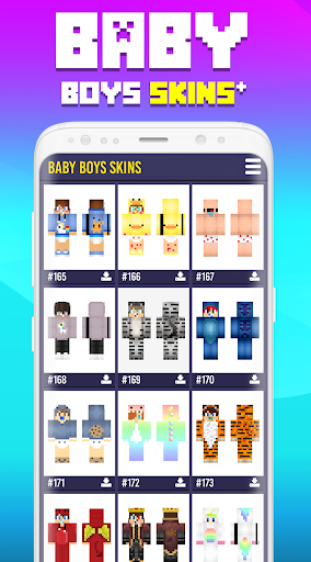 Baby Boys Skins - Image screenshot of android app