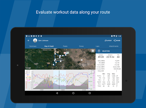 TrainingPeaks - عکس برنامه موبایلی اندروید