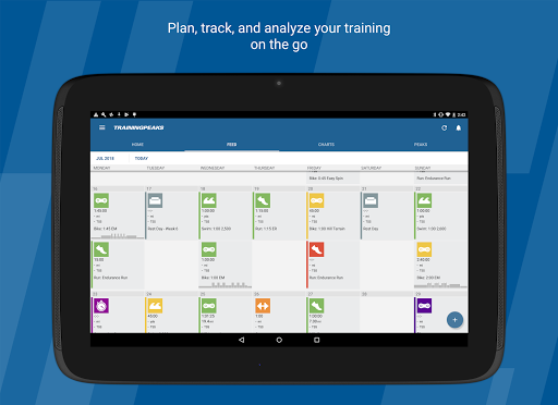 TrainingPeaks - عکس برنامه موبایلی اندروید