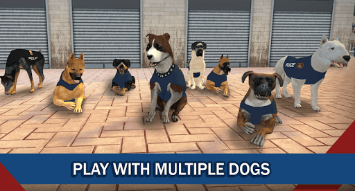Police Dog: K9 Simulator Game 2017 - Gameplay image of android game
