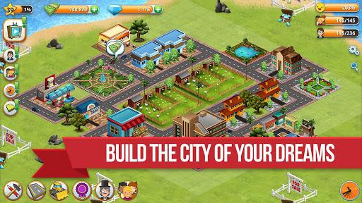 Village Island City Simulation - Gameplay image of android game