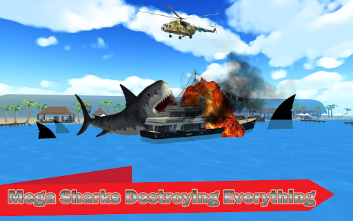 Shark Hunting 3d : Shark Games - Gameplay image of android game