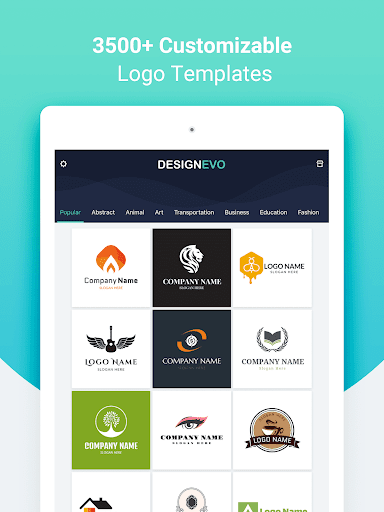 DesignEvo - Logo Maker - عکس برنامه موبایلی اندروید
