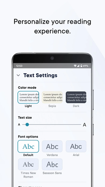 Reader+ - Image screenshot of android app