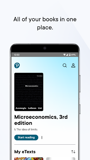 Pearson eText | Global - Image screenshot of android app