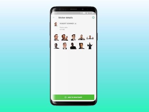 Stickerz - Image screenshot of android app