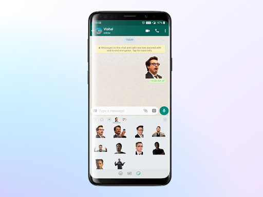 Stickerz - Image screenshot of android app