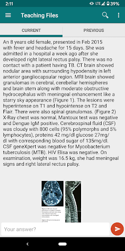 Pediatric Oncall - Image screenshot of android app