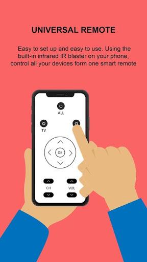 Peel Remote Universal Smart TV - Image screenshot of android app