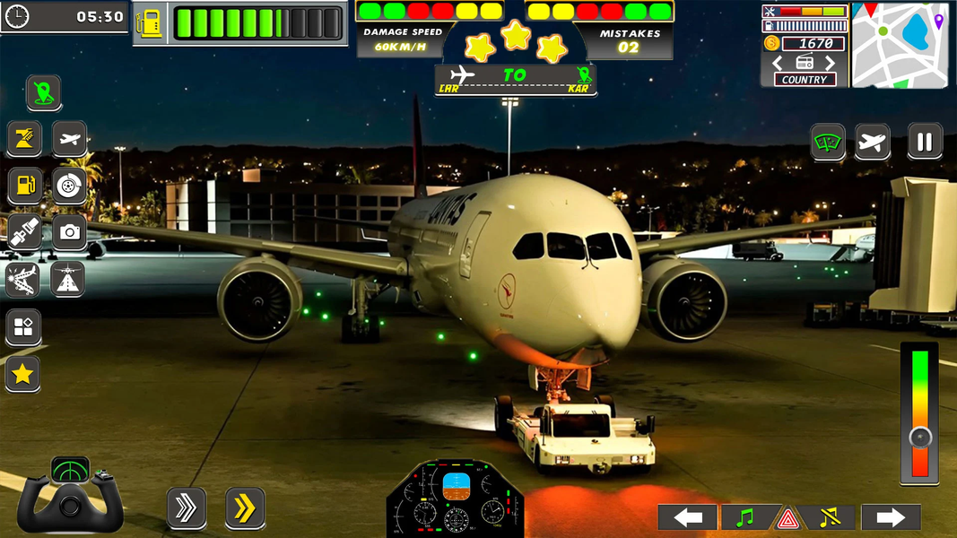 Flight Pilot- Airplane Games - عکس بازی موبایلی اندروید