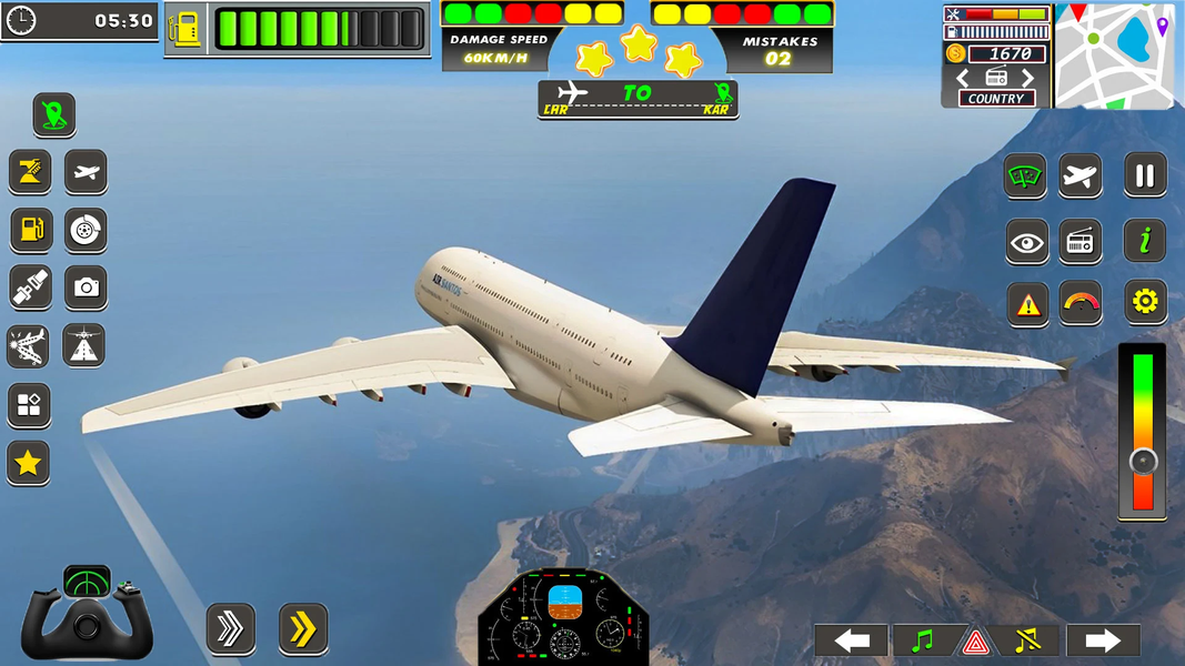 Flight Pilot- Airplane Games - عکس بازی موبایلی اندروید