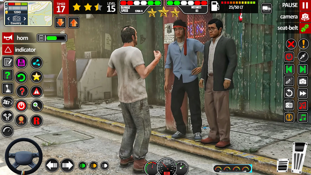 Grand City Gangster World Game - Gameplay image of android game