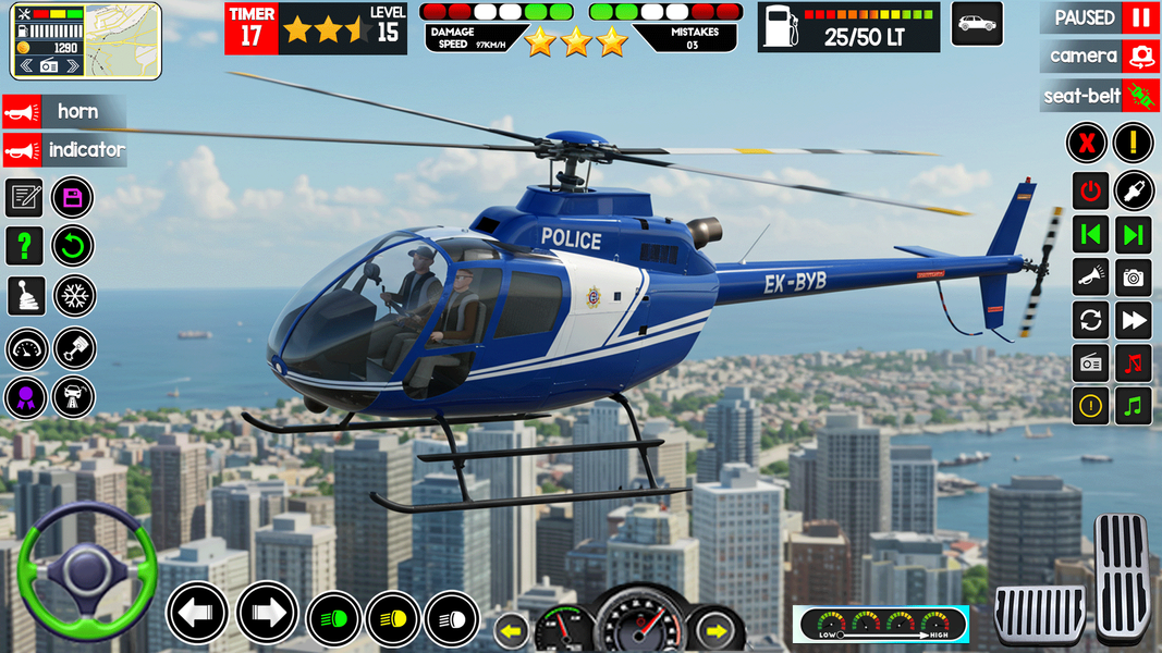 US City Police Game Cop Chase - Gameplay image of android game