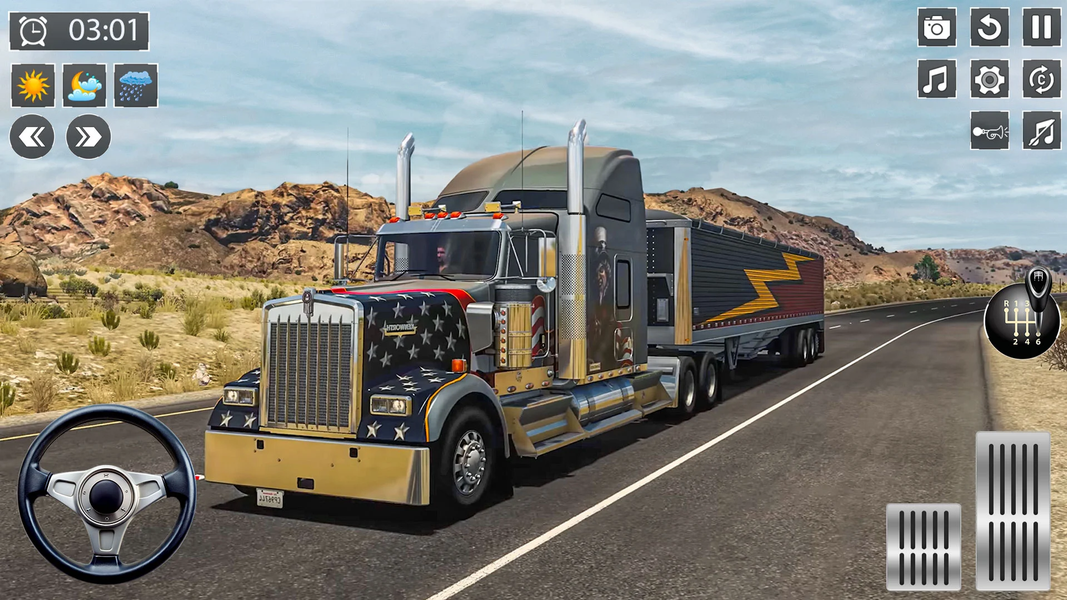 Truck Game - Real Truck Driver - عکس بازی موبایلی اندروید