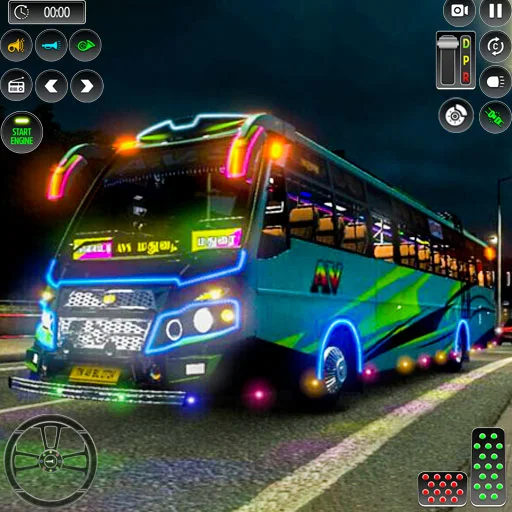 Bus Game: Real Bus Simulator - عکس بازی موبایلی اندروید
