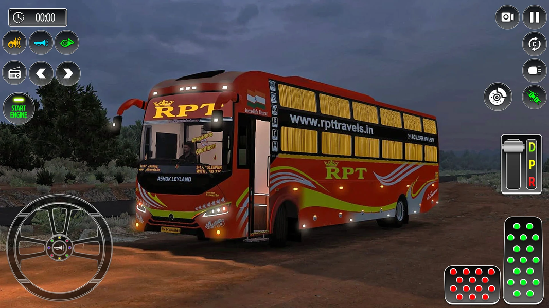 Bus Game: Real Bus Simulator - عکس بازی موبایلی اندروید
