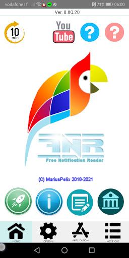FNR Notifications Reader - عکس برنامه موبایلی اندروید