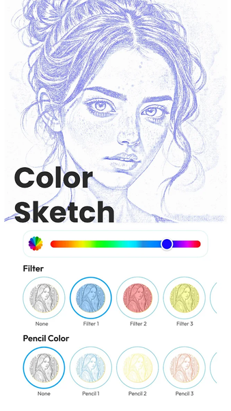 Photo to Sketch - Sketch App - عکس برنامه موبایلی اندروید