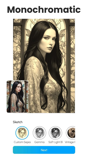 Photo to Sketch - Sketch App - عکس برنامه موبایلی اندروید