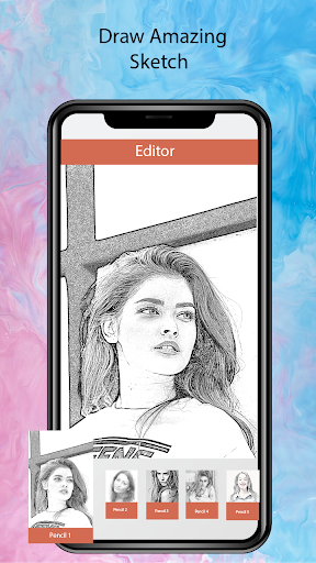 Pencil Sketch Photo Editor & P - عکس برنامه موبایلی اندروید