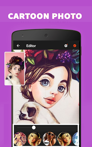 Cartoon Photo Maker And Editor - عکس برنامه موبایلی اندروید